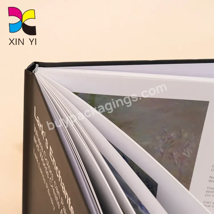 Guangzhou Xinyi Custom Brochure Book Printing Top Quality Hardcover Blank Book Printing Services