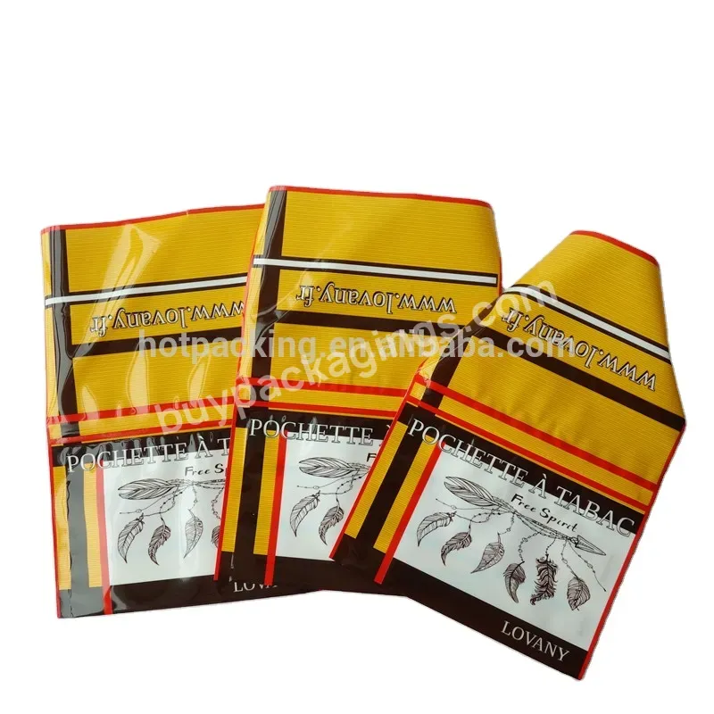 Gv Rolling Tobacco Bag / Customized25g 30g 50g Rolling Tobacco Bag Pouches