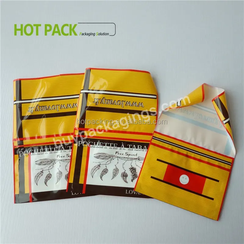 Gv Rolling Tobacco Bag / Customized25g 30g 50g Rolling Tobacco Bag Pouches