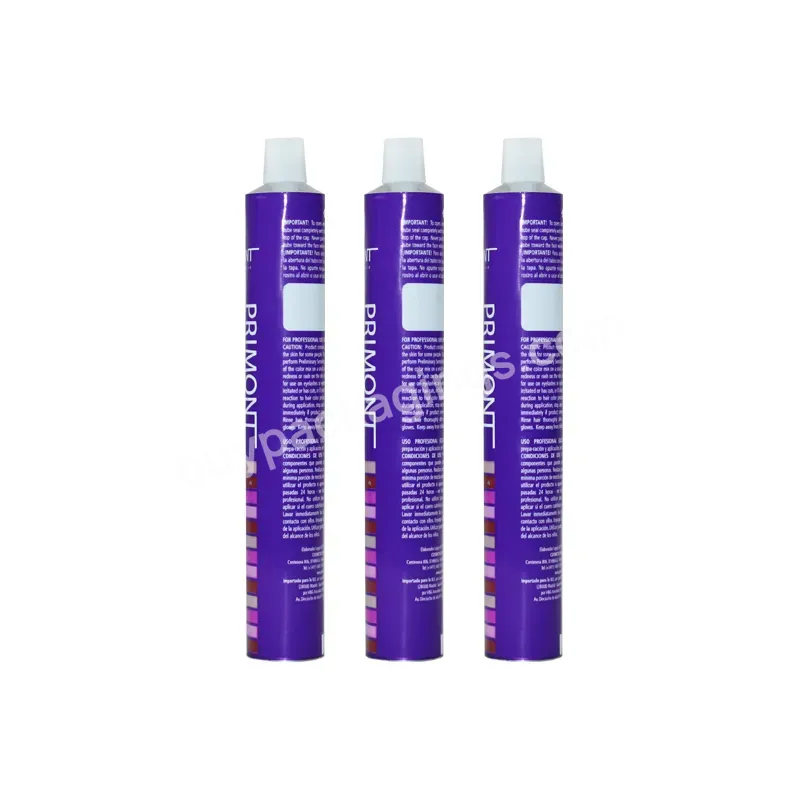 Hair Dye Shenzhen Factory Supply Washable Herbal Natural Coloring Permanent Cream Aluminum Tubes Collapsible Metal Packaging