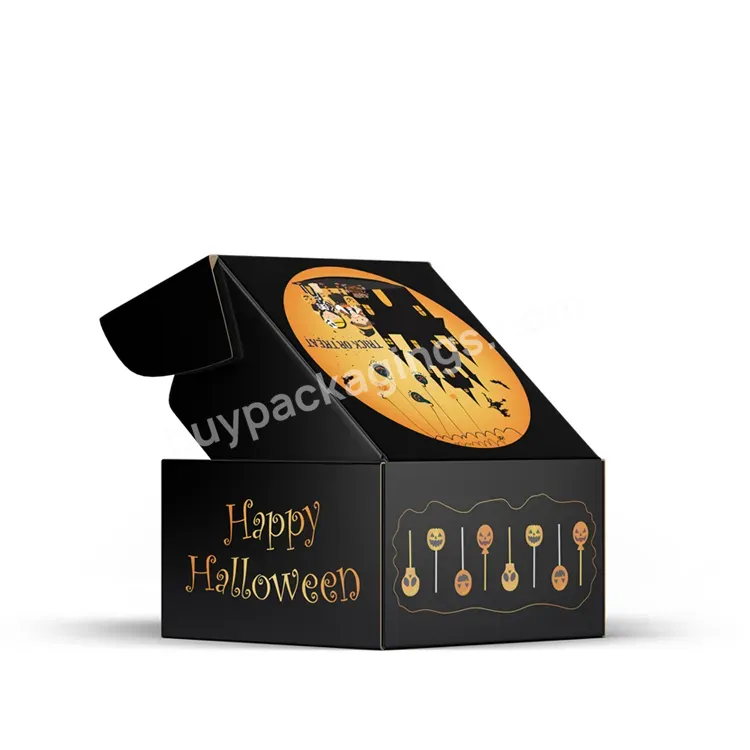 Halloween Gift Packaging Festival Candy Food Packaging Cardboard Paper Corrugated Mailer Box