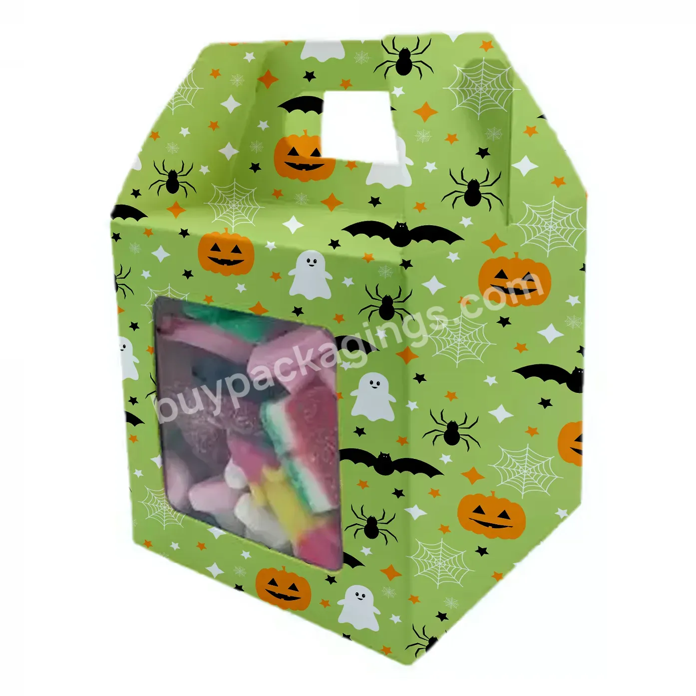 Halloween Tin Box For Gift Candy Cookie Chocolate Heart Shape Small Favour Wedding Custom Personalized Candy Boxes For Guests