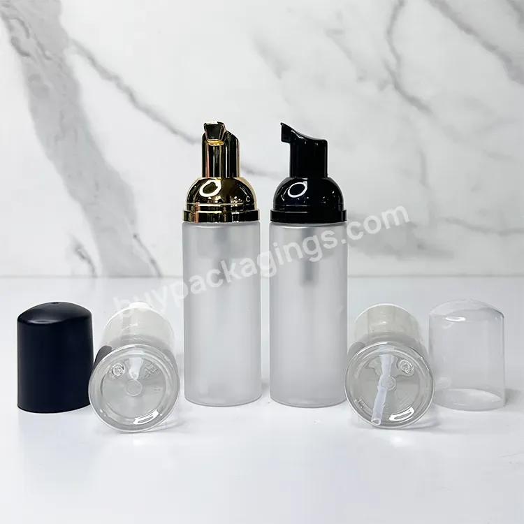 Hand Foam Pump Soap Dispenser Washing Shampoo Dispsner 40ml 50ml Frosted Transparent Bottles With Foam Pum