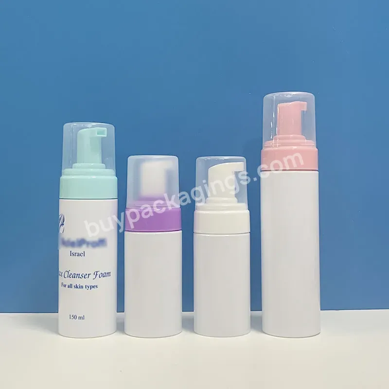 Hand Liquid Soap Cleanser Plastic Foaming Foam Pump Bottle With Pump Top Dispenser 50ml 100ml 120ml 150ml 200ml Foam