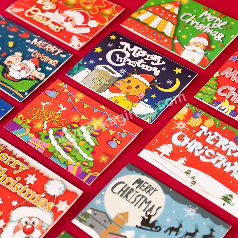 Handmade Creative Gift Card Greeting Birthday Cards Merry Christmas Greeting Cards - Buy Wholesale Greeting Cards,Thank You Greeting Card,Merry Christmas Greeting Cards.