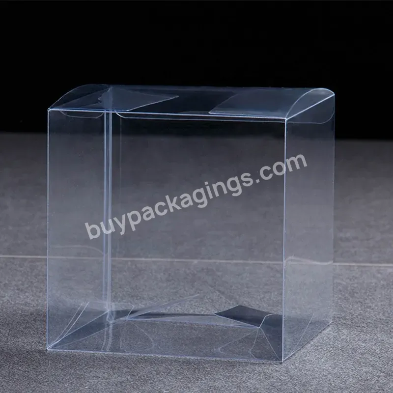 Hard Stack Pvc Pet Inventory Protector 0.5 Mm Transparent Box Protector Toys Plastic Packaging Box