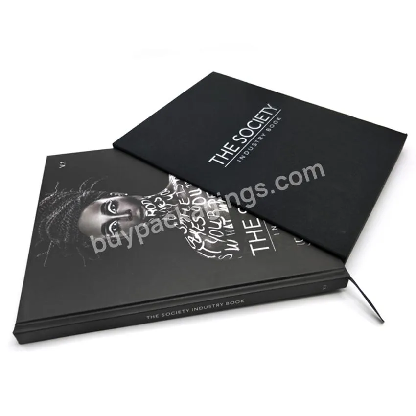 hardback book offset printing customized hardcover book in hard slipcase