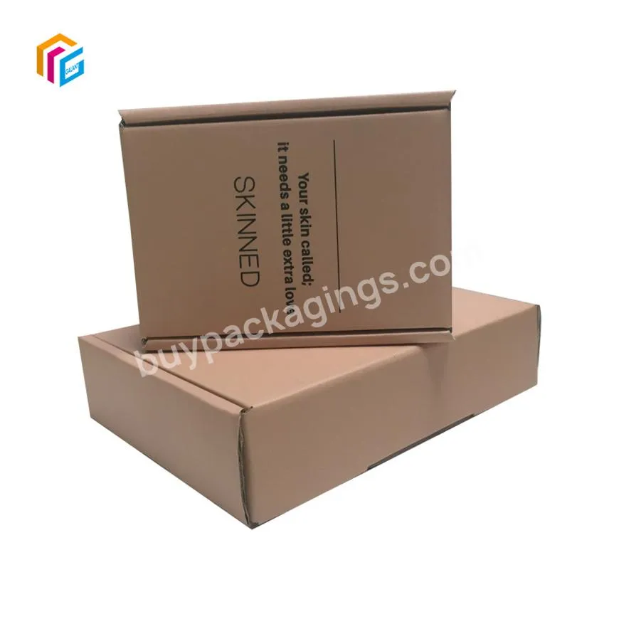 hardbound carton branded hat box mailer logo 7x5x2 shipping box