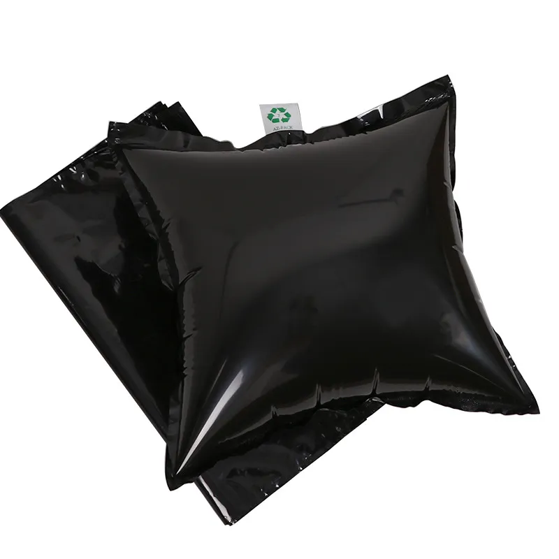 Hat pressure proof black filling feather jewelry light express logistics shipping packaging  air cushion inflatable bag