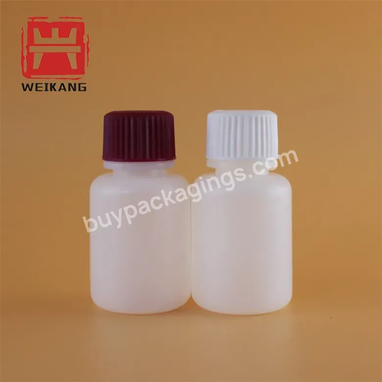 Hdpe Plastic Liquid Chemical Reagent Bottle Wide Mouth Lab Reagent Bottles For Pharmaceutical