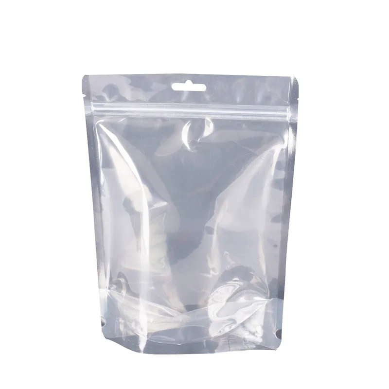 Hdpe Poly Standing Laminated Pp Pouches Airtight Packing Plastic Bag For Food Packing