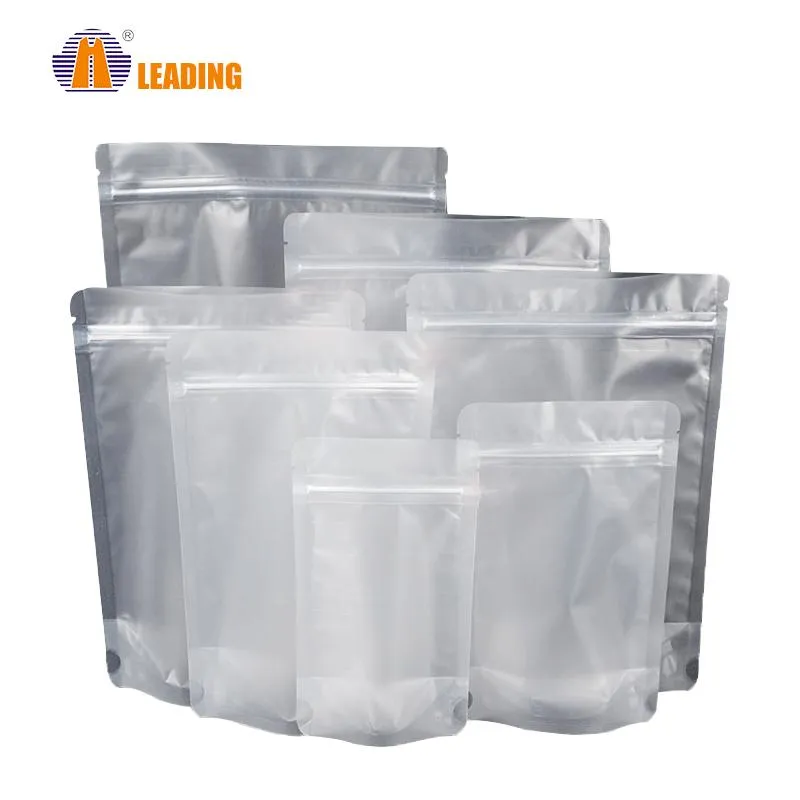 Hdpe Poly Standing Laminated Pp Pouches Airtight Packing Plastic Bag For Food Packing