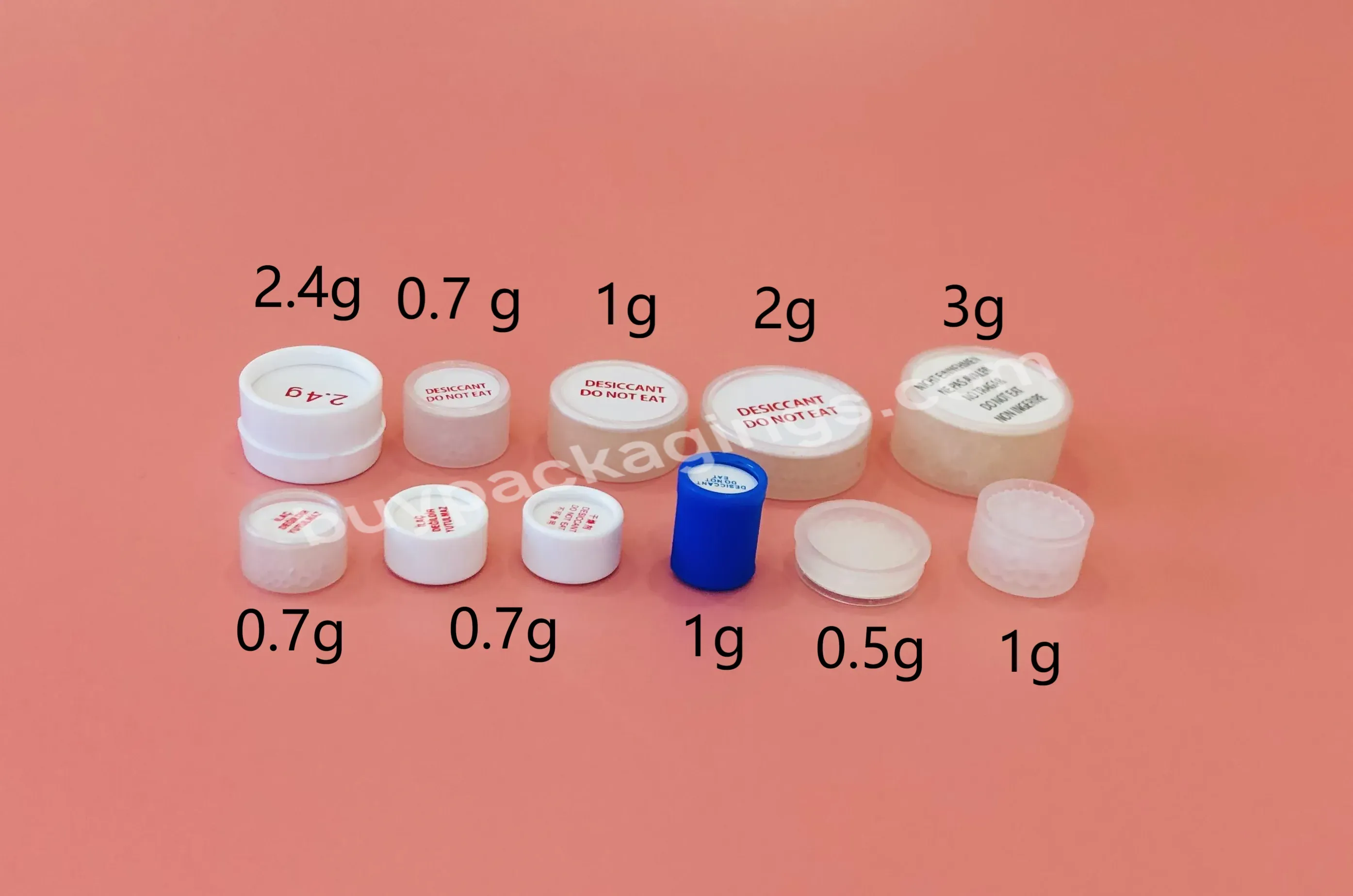 Hearing Aid Silica Gel Cardboard Desiccant Beads With Strong Capacity Of Absorbing Moisture For Deaf