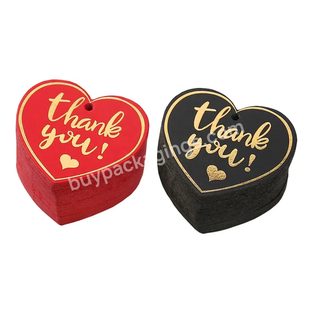 Heart Shaped Clothing Hang Tag Luxury Hang Tag High Quality Hang Tags Rose Gold Paper Luxury Packaging Digital Printing Llc