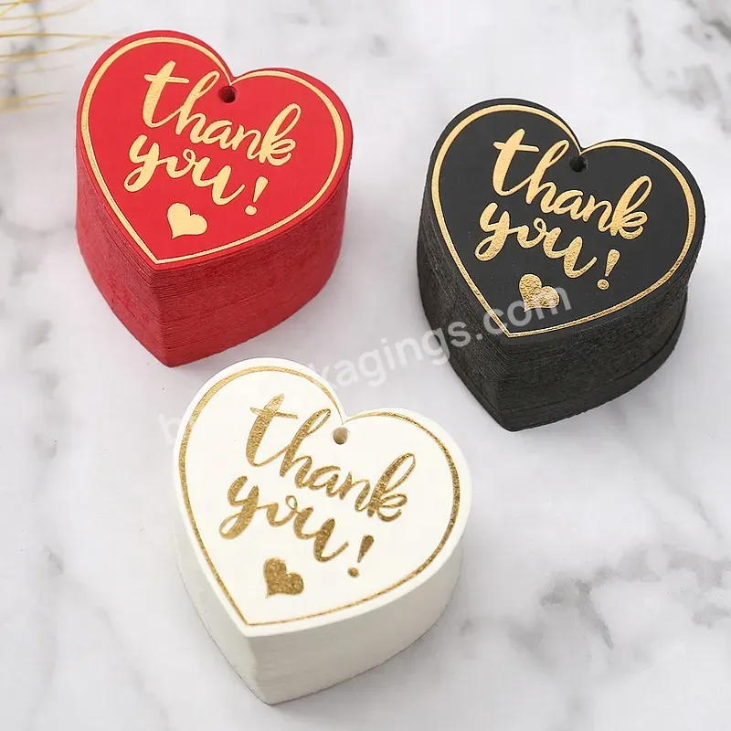 Heart Shaped Clothing Hang Tag Luxury Hang Tag High Quality Hang Tags Rose Gold Paper Luxury Packaging Digital Printing Llc