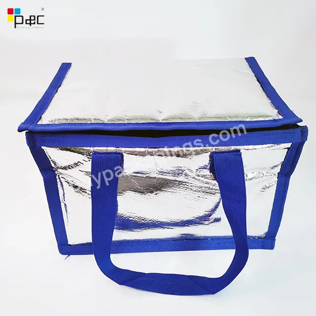 Heat Insulation Box Promotional Reusable Thermal Insulation Bag Wholesale Non Woven Insulated Lunch Cooler Bag For Food