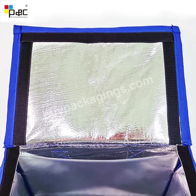 Heat Insulation Box Promotional Reusable Thermal Insulation Bag Wholesale Non Woven Insulated Lunch Cooler Bag For Food