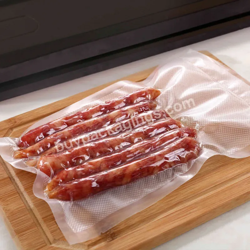 Heat Seal Plastic Bag Vacuum Bags For Food In Stock 20cm*25cm