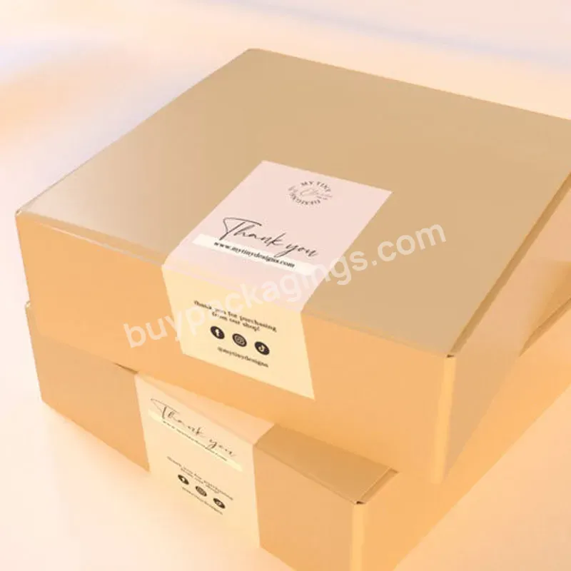 Heavy Duty And Waterproof Packing Sticker Peel And Stick Packaging Tape Pink Packaging Box Label