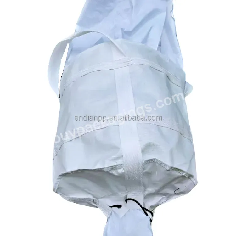 Heavy Duty Circular Container Bag Fibc 1 Ton Big Jumbo Bag 1500kg