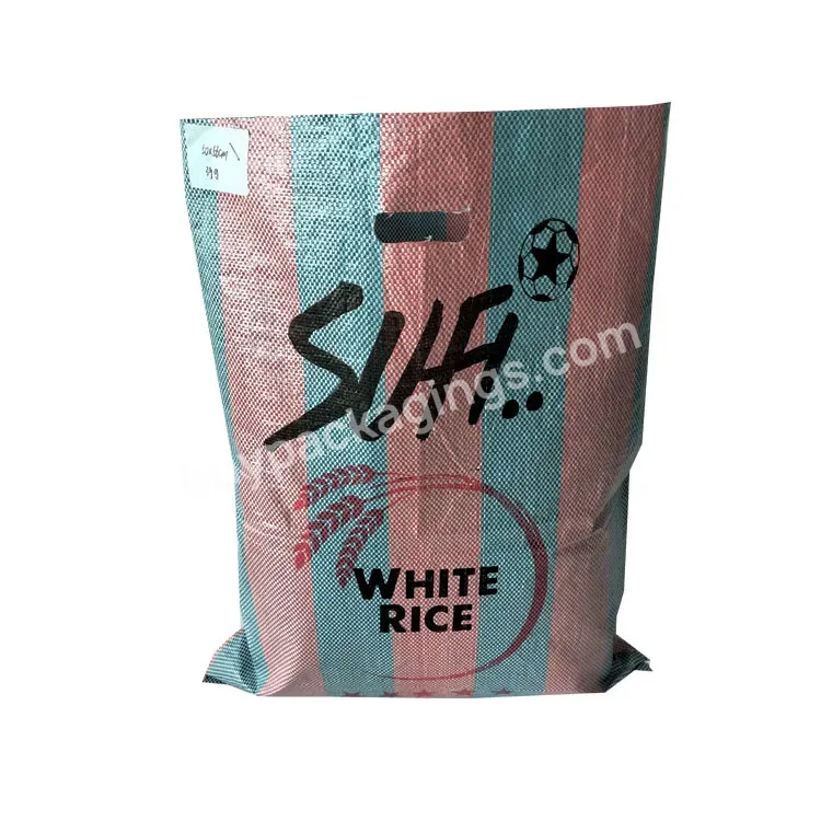 Heavy Duty Large Capacity Pp Sack 50kg Woven Polypropylene Animal Poultry Chicken Duck Feed Packaging Bags