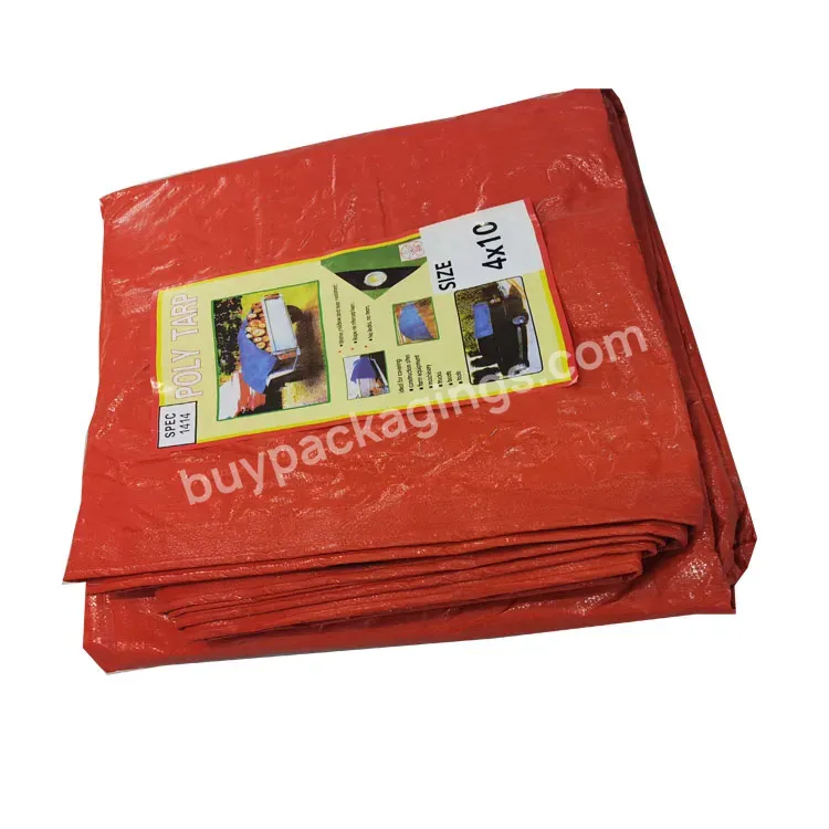 Heavy Duty Pe Tarpaulin Waterproof Tarps Cover For Boat Rain Cloth Tarpaulins