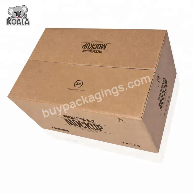 Heavy Kraft Duty Carton Corrugated 40x40x40 Mattress Bc Flute Cardboard Box