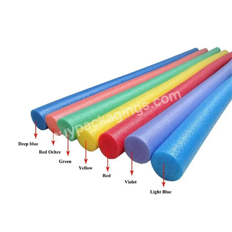 High Density Sponge Foam Tube Sleeve Packaging Insert Protective Hollow Rubber Polyethylene Eva Epe Foam Tubes