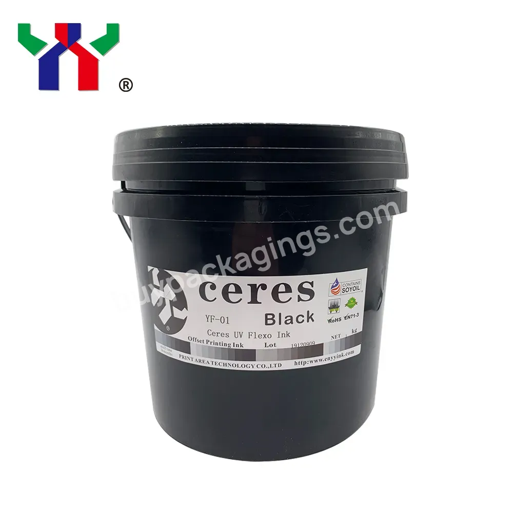 High Density Uv Flexo Ink For Uv Flexo Printing Cmyk,1kg/can