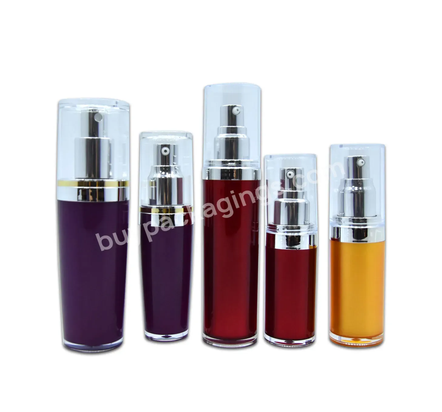 High End 60ml 30ml Luxury Double Layer Ps Skincare Serum Skin Care Packaging Plastic Lotion Bottle