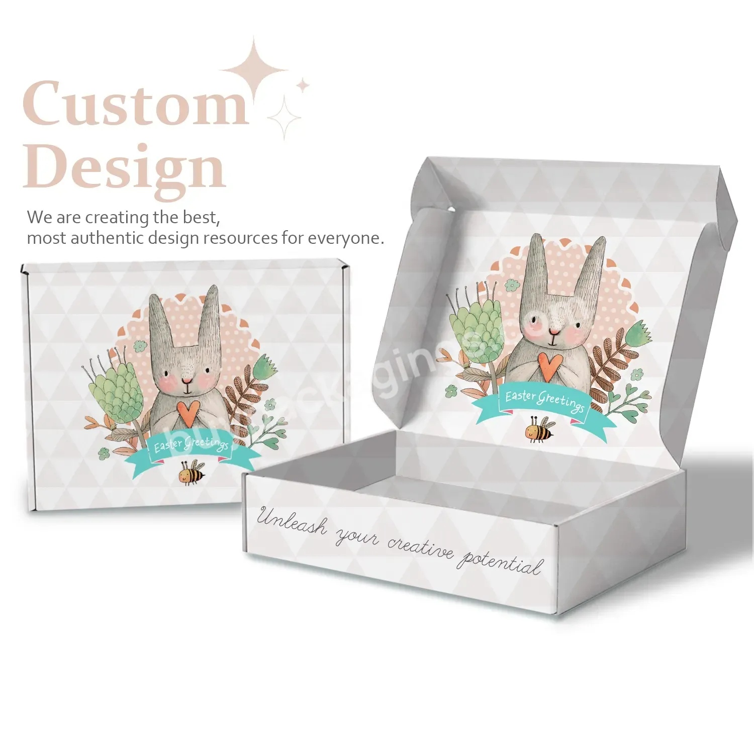 High End Best Price Color Printing Corrugated Custom Candy Packaging Carton Box