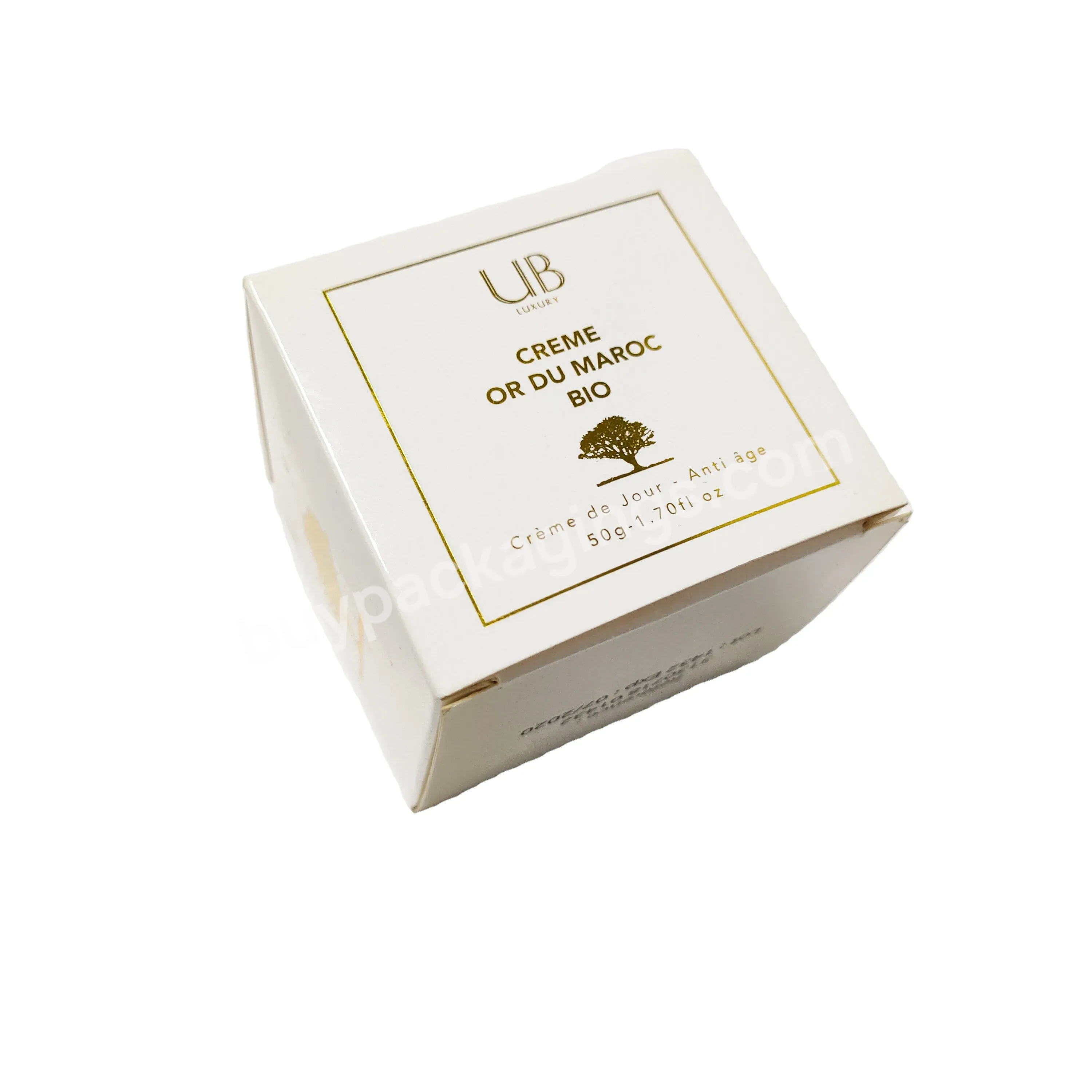 High End Cosmetic Storage Box Packaging Custom With Company Logo Cosmetic Paper Box