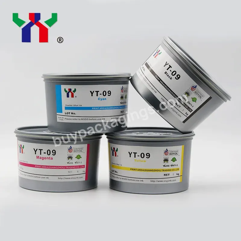 High Gloss Yt-09 Offset Printing Soy Cmyk Ink,Magenta