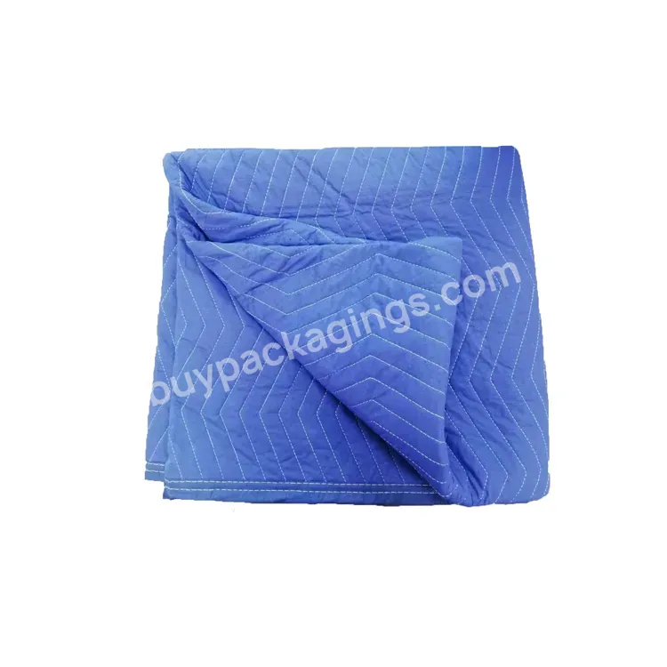 High Grade Woven Moving Blankets For House Moving Pads Moving Blanket 72*80