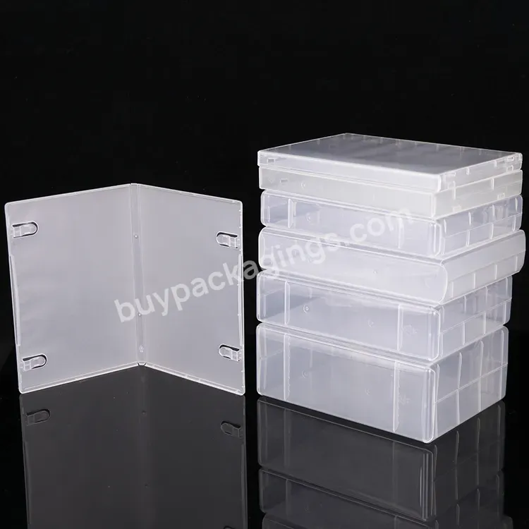 High Polish Clear Plastic Box Case Packaging Small Custom Small Accessories Storage Box Clear Plastic Organizer Boxes