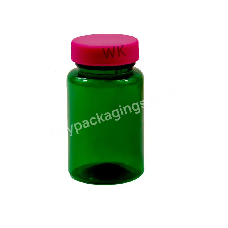 High Quality 100ml Serum Bottle Pill Plastic Capsule Bottle Pet Empty Cosmetic Bottles With Screw Cap Packaging Jars