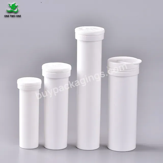 High Quality 10pcs Efferverscent Tablets Tube Bottles Pill Capsule Bottle Medicine Bottle With Desiccant Cap