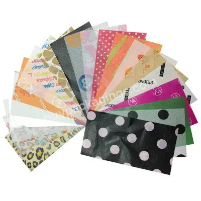 High Quality 17gsm Thin Wholesale Decorative Plain Colored Wrapping Tissue Paper