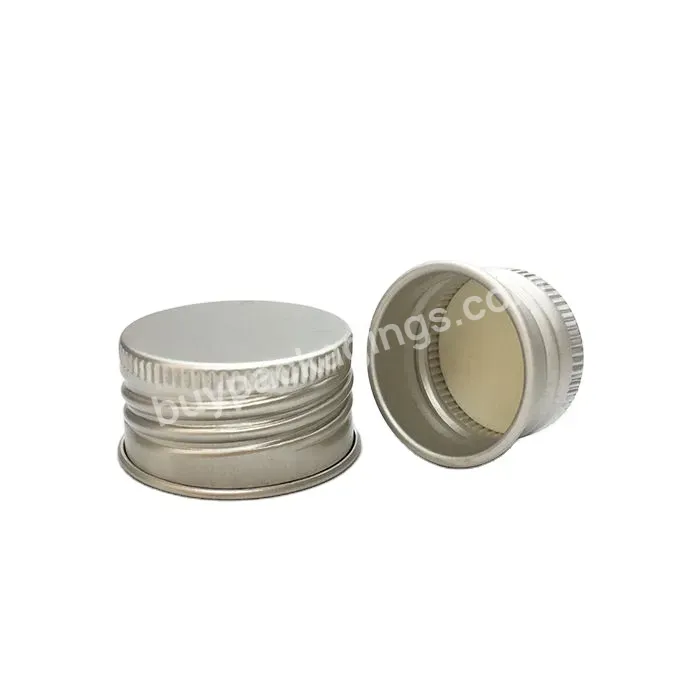 High Quality 18/20/24/28/38/45/53/70/89mm Aluminum Metal Screw Cap For Cosmetic Bottle Packaging