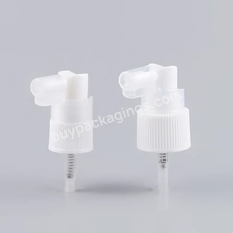 High Quality 20 24 410 Plastic Throat Spray Pump Nasal Sprayer Pump Head Medical Oral Throat Sprayer