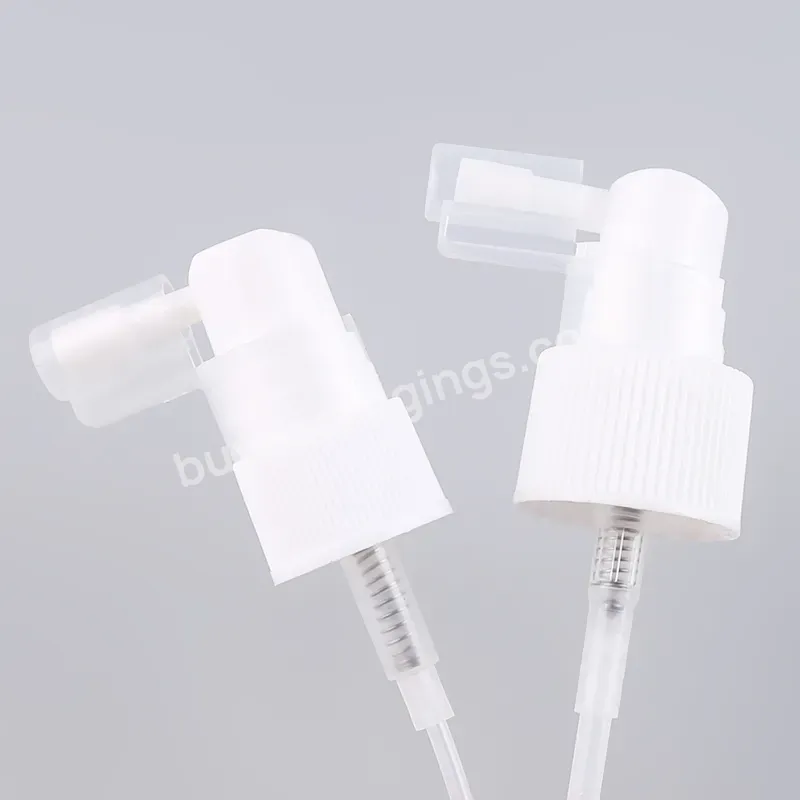 High Quality 20 24 410 Plastic Throat Spray Pump Nasal Sprayer Pump Head Medical Oral Throat Sprayer