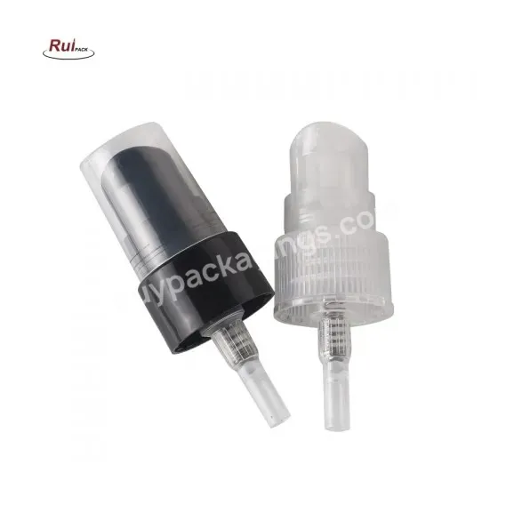 High Quality 20/410 Matte Black Treatment Cream Pump