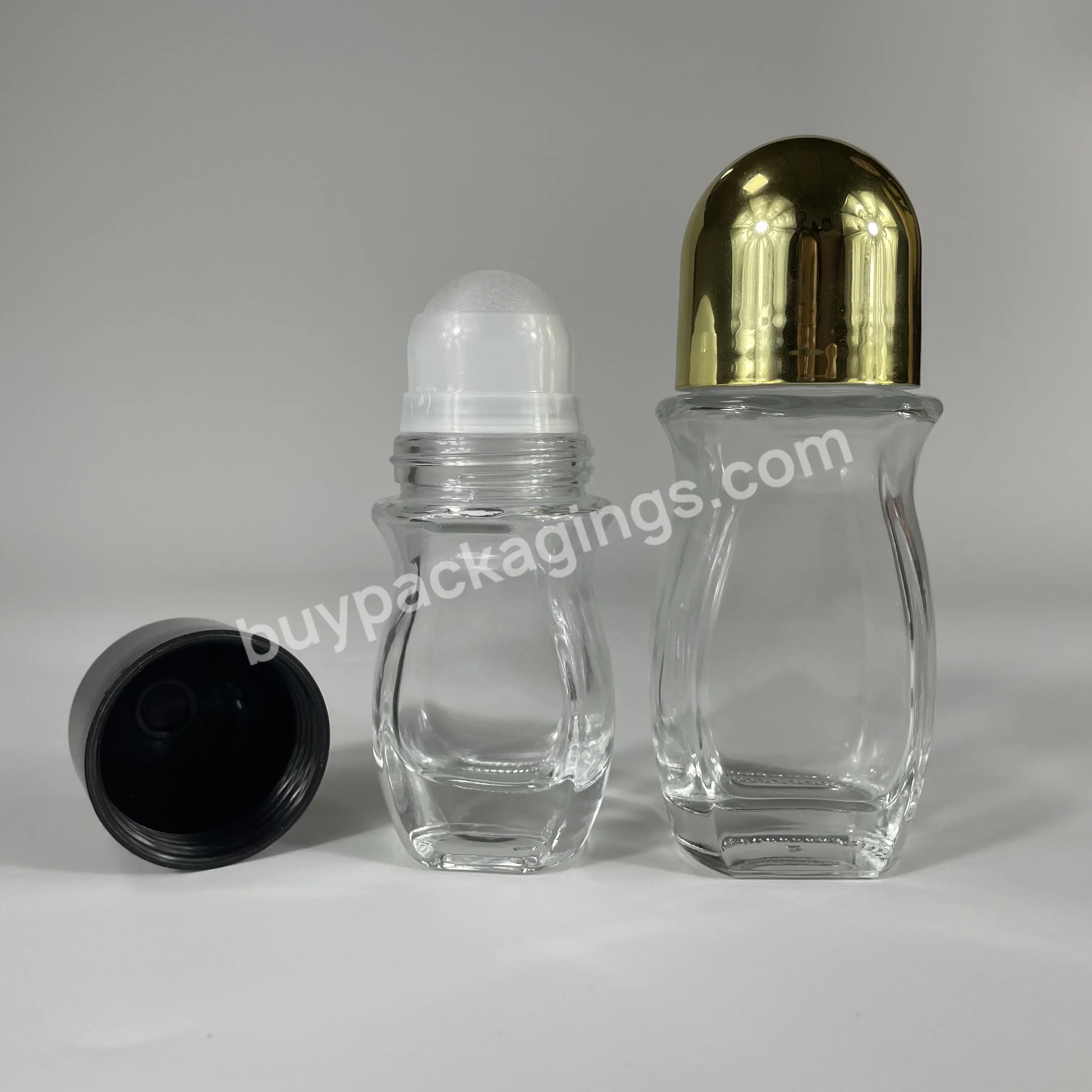 High Quality 20ml 50ml Empty Stick Deodorant Roll On Bottle 50ml Roller Container For Deodorant Essential Oil Perfume