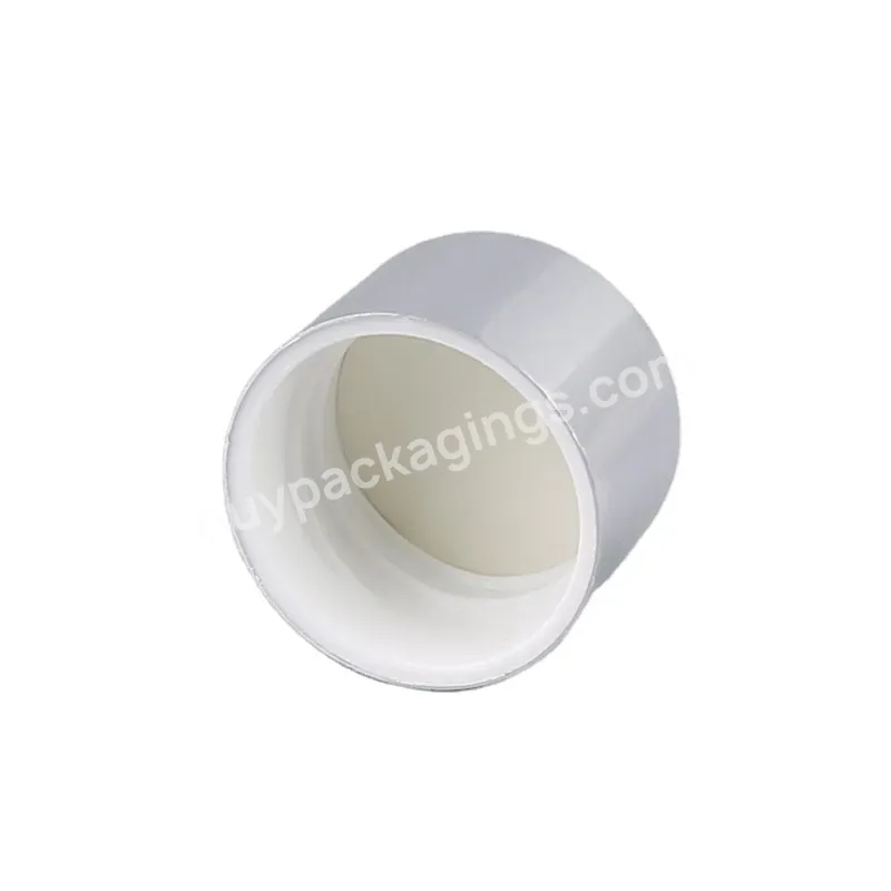 High Quality 24 28 410 Aluminium Silvery Screw Bottle Caps Lids