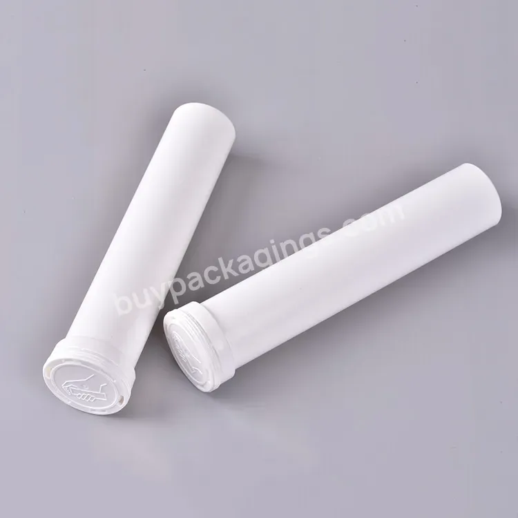 High Quality 29mm Plastic Tablet Tube Effervescent Tablet Tube With Desiccant Vitamin C Effervescent Tablet Bottle