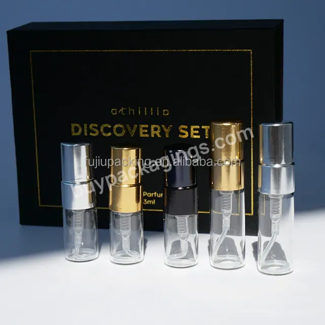 High-quality 2ml 3ml 5ml 10ml Glass Spray Bottle Cosmetic Bottles Atomizezr Cosmetic Empty Custom Luxury Perfume Sample Bottles