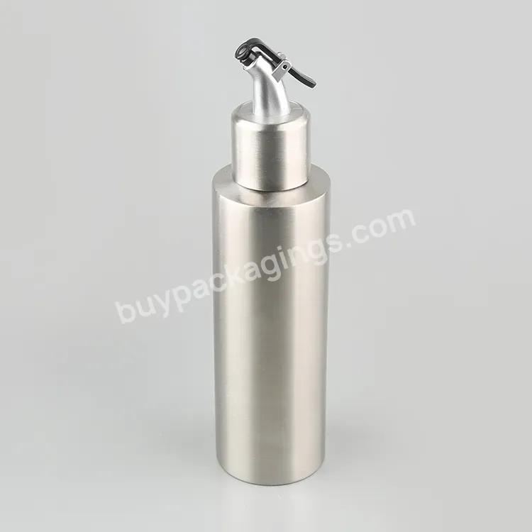 High Quality 304 Stainless Stain Condiment Bottle Kitchen Tools 350ml Oil Pot