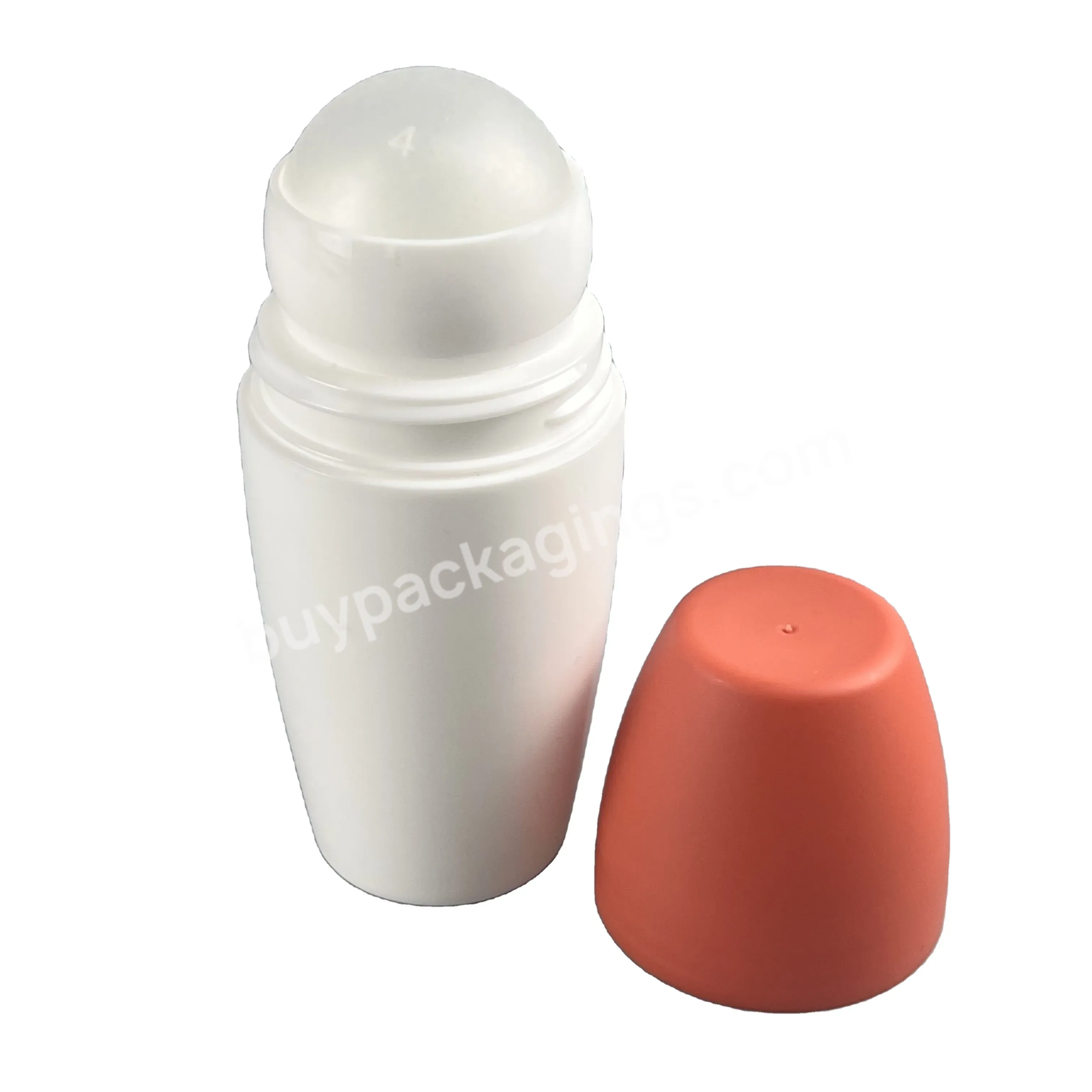 High Quality 30ml 50ml 75ml 90ml Plastic Deodorant Roll On Bottle For Body Care On Sale