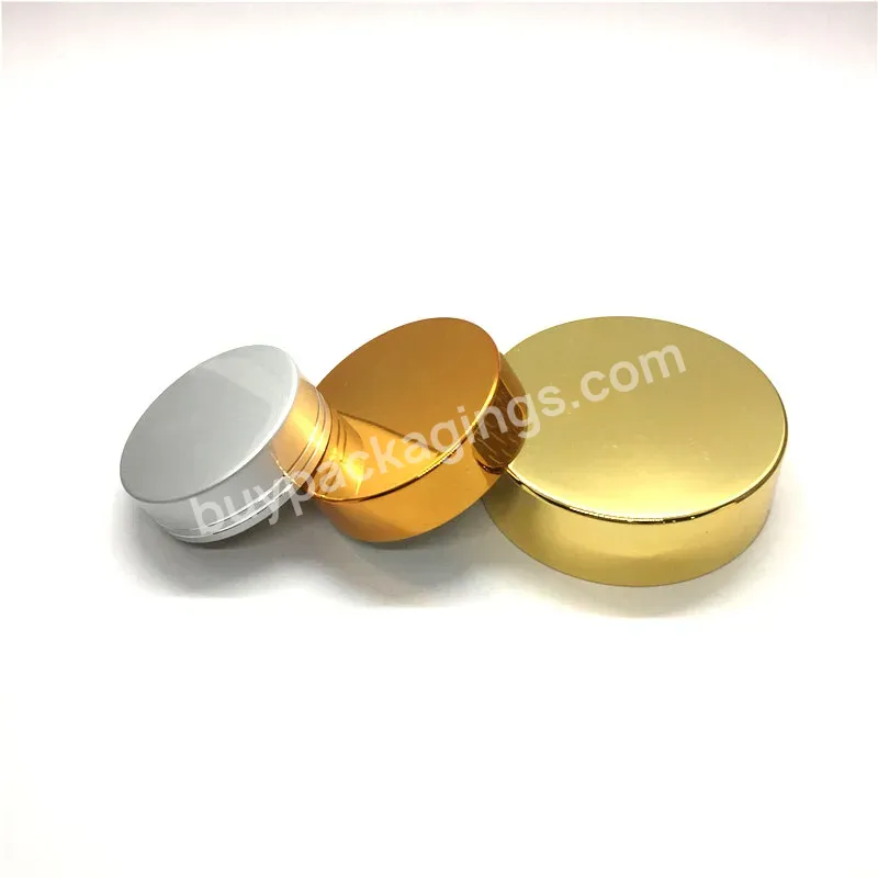 High Quality 38/400 45/400 58/400 Gold Silver Aluminum Screw Lid For Bottle/jar