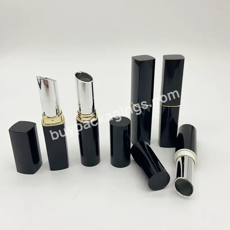 High Quality 3g Plastic Lip Balm Container Packaging Round Empty Luxury Lipstick Tube